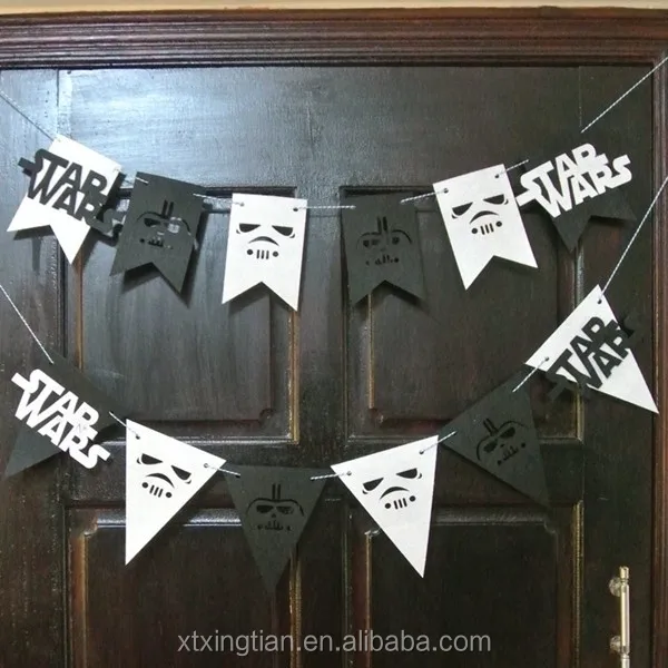 Felt christmas star garland hanging ornaments xmas tree garland for home decoration (1).jpg