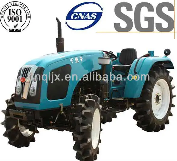 Henan F8+R2 gearbox CE certificate 50hp 4wd tracteur agricole