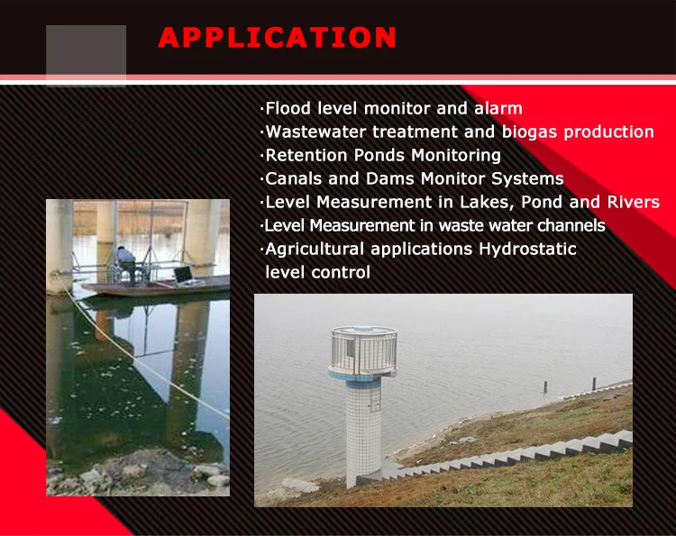 Holykell analog water level sensor probe for river water level measurement