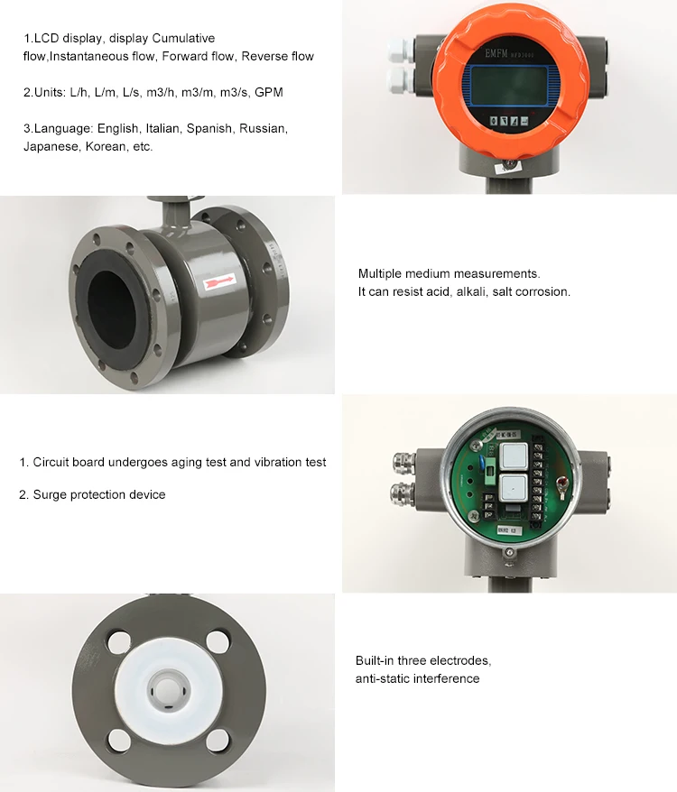 Digital 4 20ma Output Water Liquid Control Magnetic Flow Meter Buy Digital Liquid Control Flow 2333