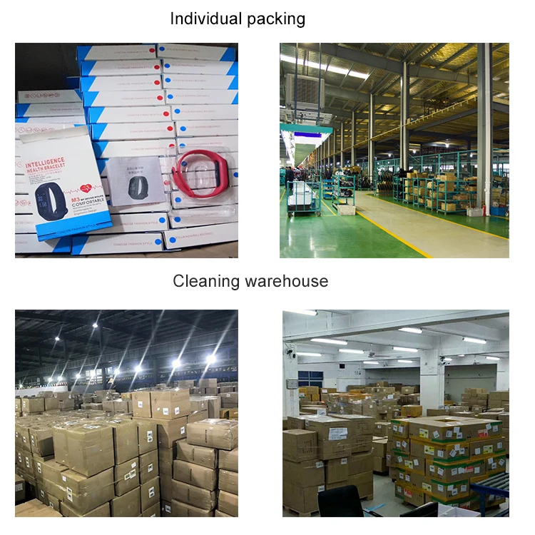 Smart Heart Rate Fitness band watch smart fitness bright light smart bandm4 band