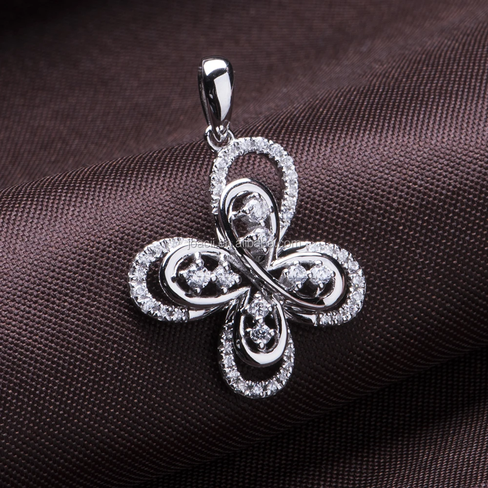 Joacii Butterfly Style Pendant Chains Jewelry Sterling Silver Pendants
