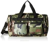 Camo Duffel Weekend overnight Bags Large duffle sports Gym bag with shoulder straps SA8000, SMETA, BSCI audited factory