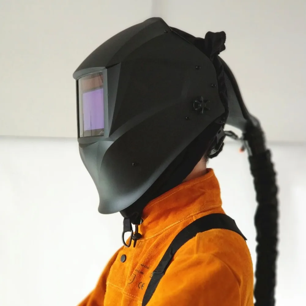 Digital Welding Mask CE en175 en379 Air Purifying Respirator Filter 4 Sensors Solar Auto