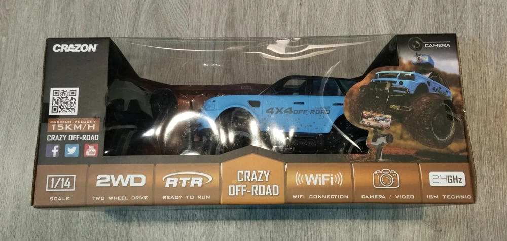 Crazy Внедорожник Crazon 187,02 Rtr 2wd 