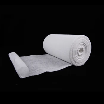 100% Cotton Fabric Medical Gauze Bandage Roll Size - Buy Gauze Bandage ...