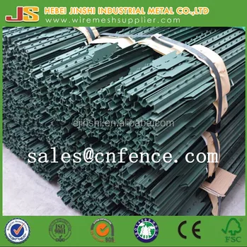 Con Tachuelas De Metal T Valla/galvanizado T Poste De La Cerca - Buy