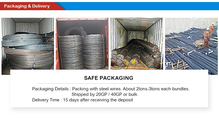 China manufacturer intensity high tensile steel bar price per kg