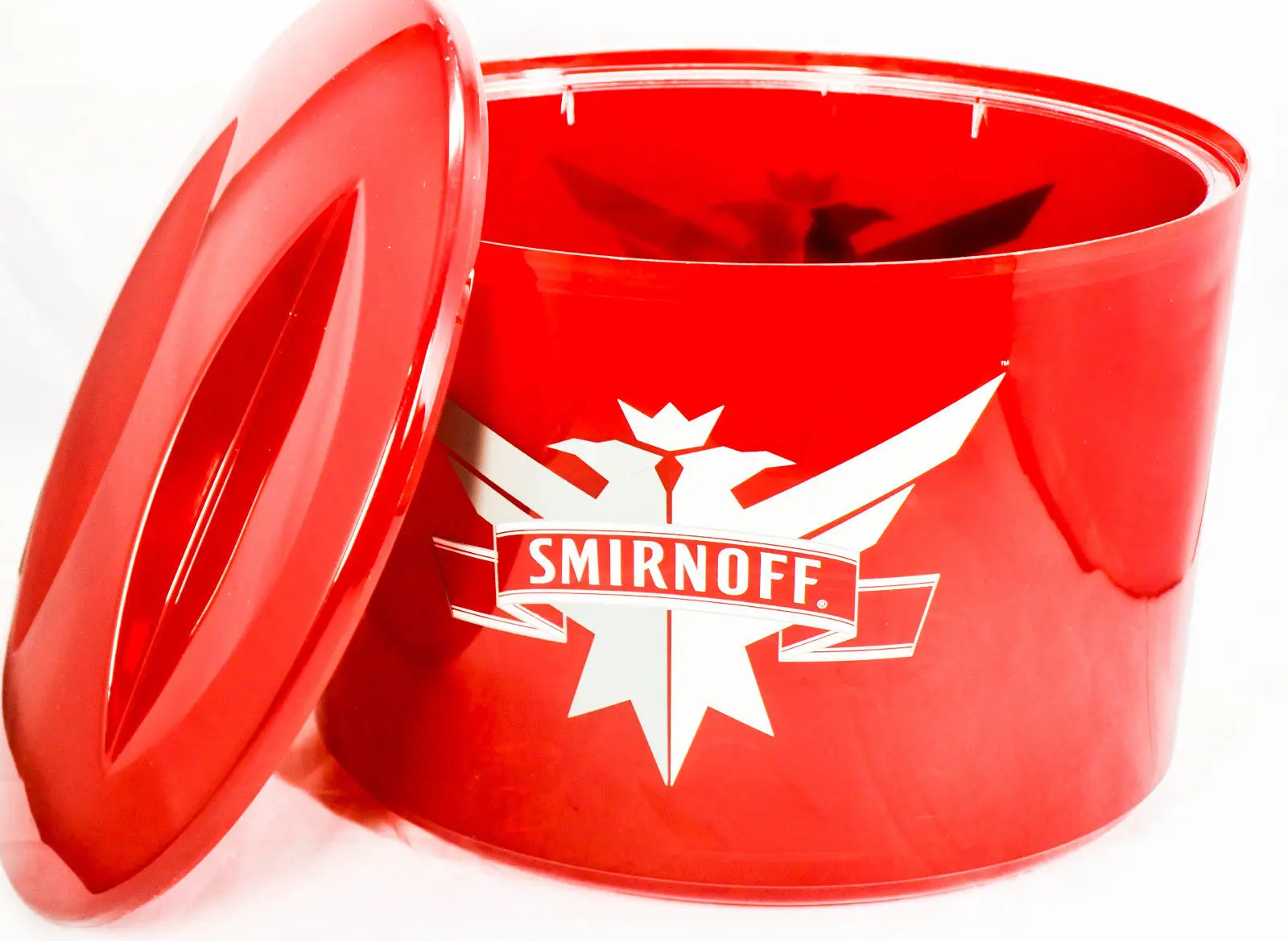 Black Square Acrylic Plastic Double Wall Ice Bucket With Lid Buy