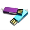 1GB 2GB 4GB 8GB Factory's low price Classic Metal Mini USB Flash memory drive 2.0 with laser logo