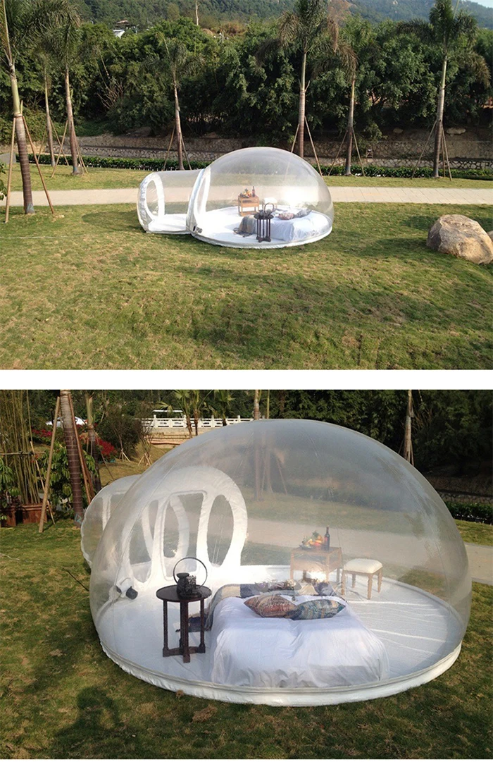 outdoor inflatable bubble dome