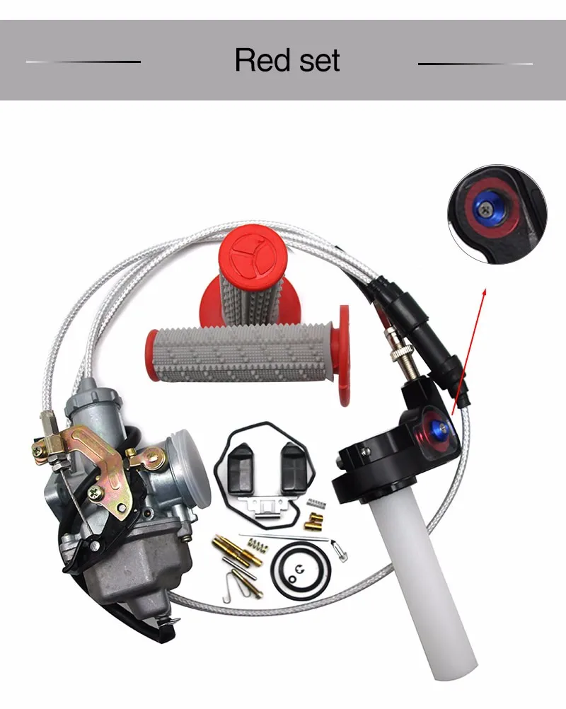 Pz30 Motorcycle Carburetor 30mm Carburador Repair Kit With Handle