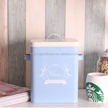 blue and white tea coffee sugar canisters