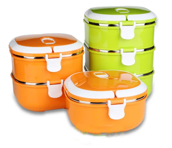 multi layer stainless steel thermal insulated lunch box tiffin box food storage containers buy insulated stainless steel food container silver plated food warmer container for food product on alibaba com multi layer stainless steel thermal