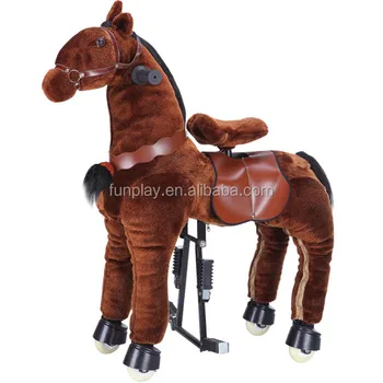 walking toy horse
