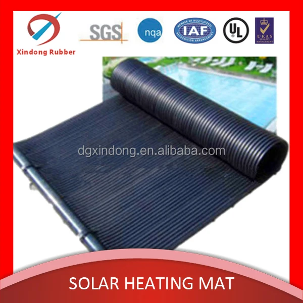 clark rubber solar pool heating