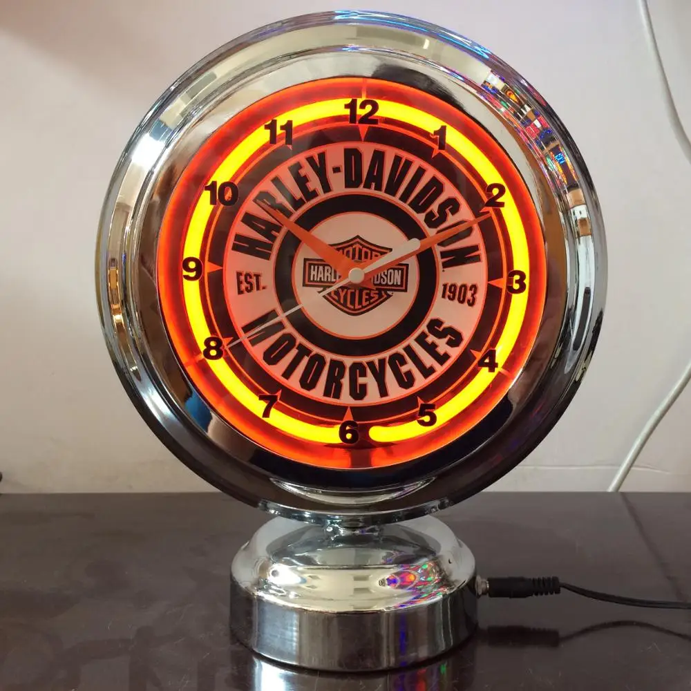 11inch Neon Light Wall Clock Single Neon Light Buy Wall Clock,Neon