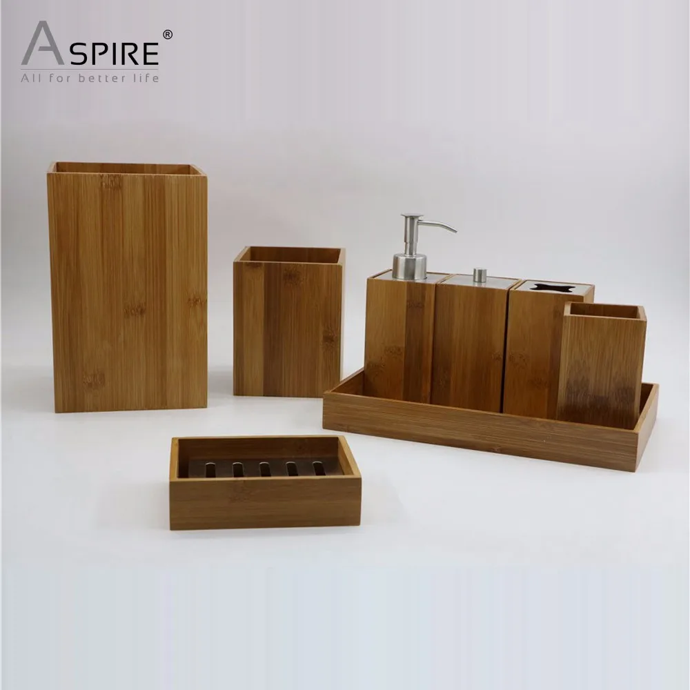 Bamboo Wood Bath Accessories Bathroom Bamboo Wood Bath Accessories