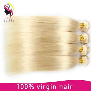 Cheap Hair Vendors Color 613 Color 60 Honey Blonde Brazilian Hair
