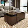 New model lift top coffee table to dining table with four seat