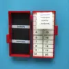 factory supply medical sharp pad cardboard backed foam organisation needle good price