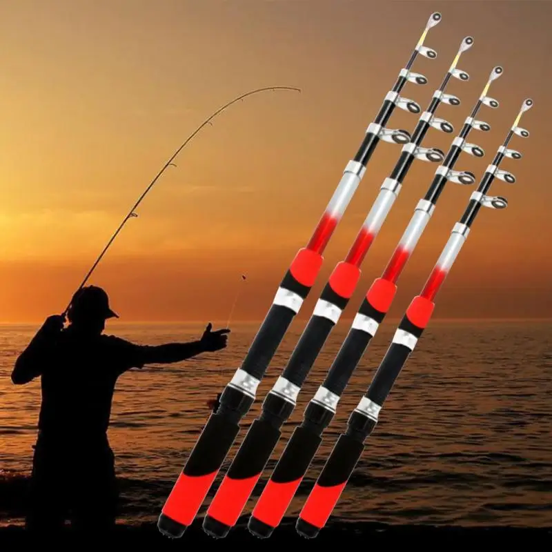 2.7m Fiberglass Ice Fishing Pole Telescopic Fishing Rod Buy
