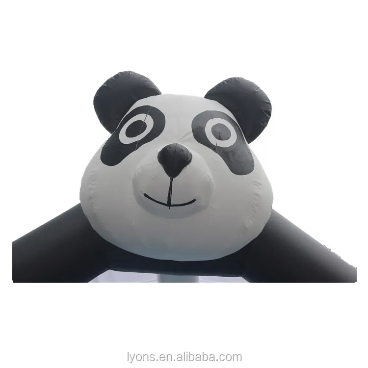 inflatable panda sprinkler