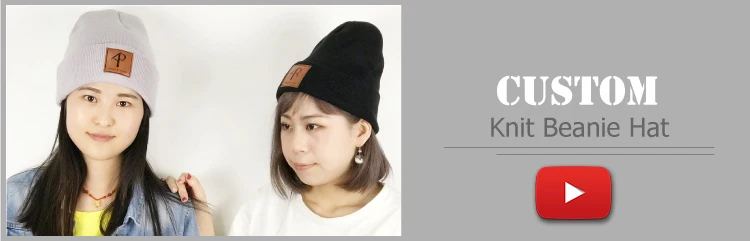 Wholesale cheap sport kids cap custom logo warm winter knitted beanie hat