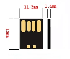 High Speed Micro UDP Chip USB Flash Drive Bulk - ANKUX.COM