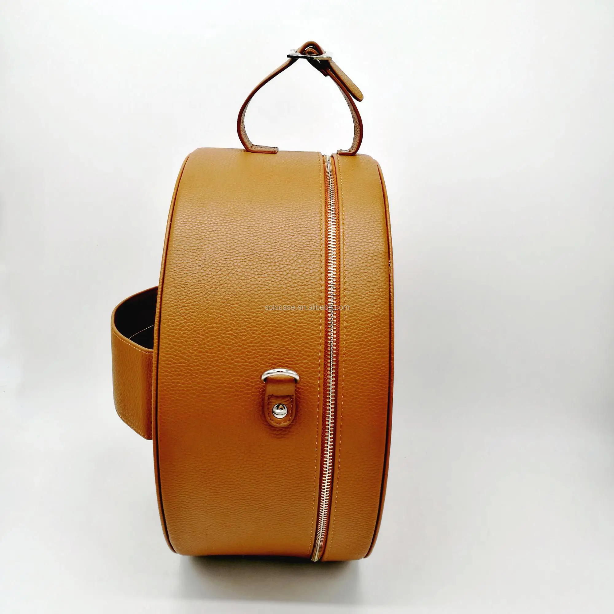 Vintage Hat Box Travel Case With Shoulder Strap Buy