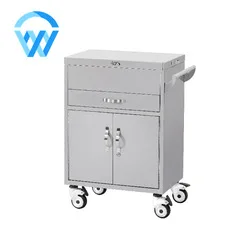 hospital plastic emergency cart