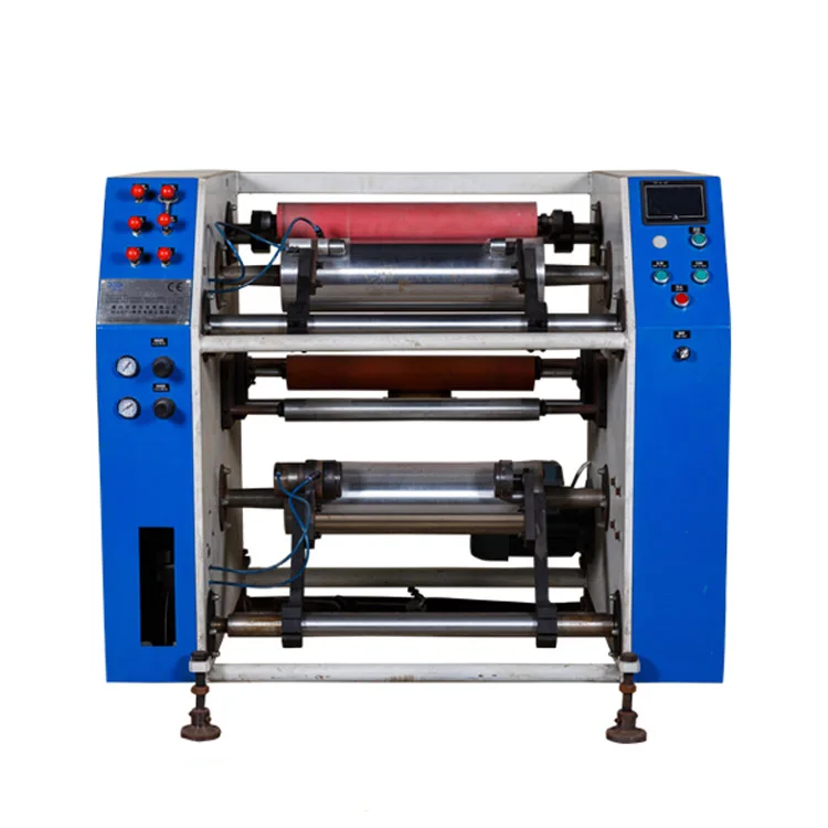 Multipurpose Stretch Film Slitter Rewinder Machine For Rewinding Cling
