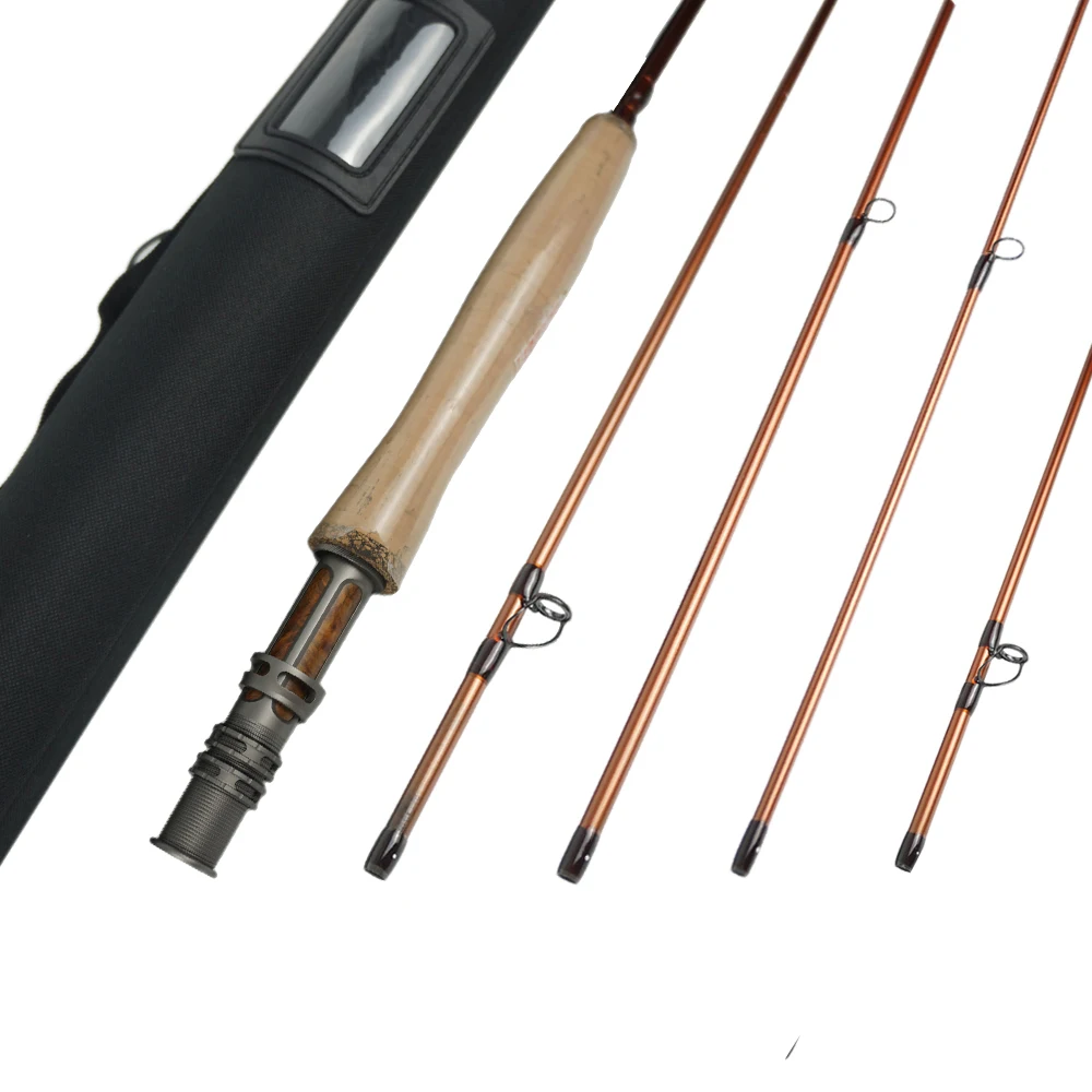 High Quality 100% Japan Toray Im12 Nano Carbon Freshwater Fly Rod B06 ...