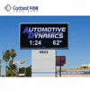 P10 running message text roadside led display board for outdoor