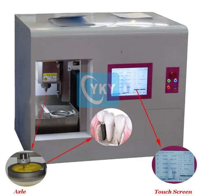 Dental Lab 4 Axis Cnc Zirconia Milling Machine/dental Implant Machine