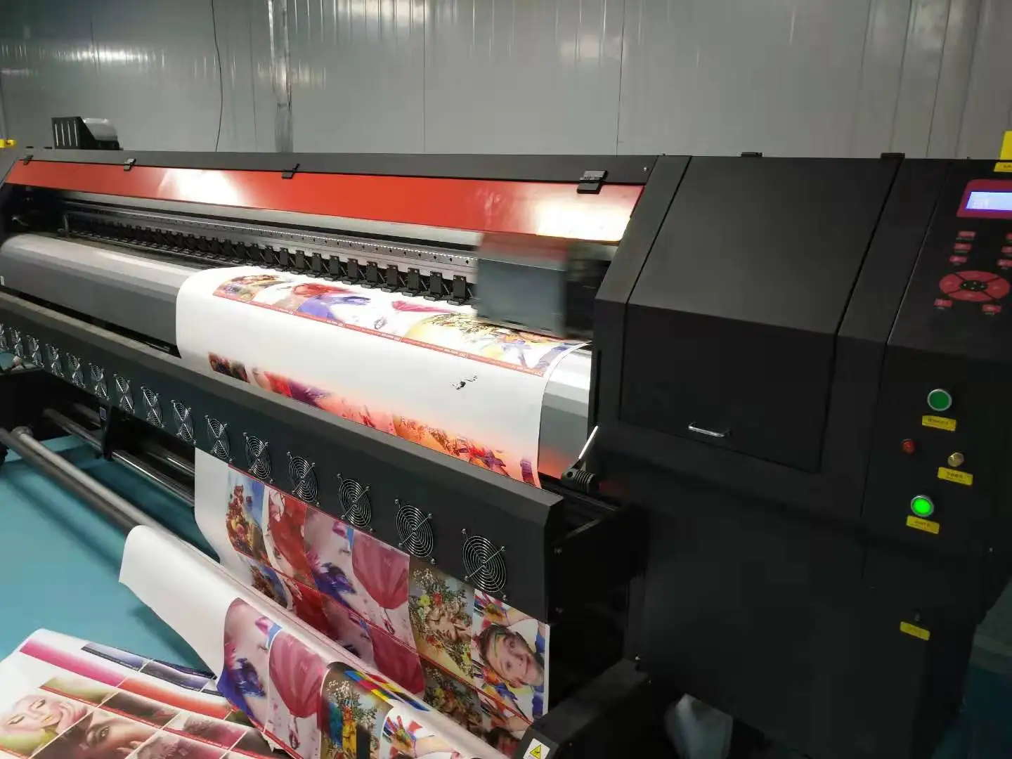 Locor Deluxejet 3.2m/10ft Heavy Duty Large Format Printer_Eco solvent ...