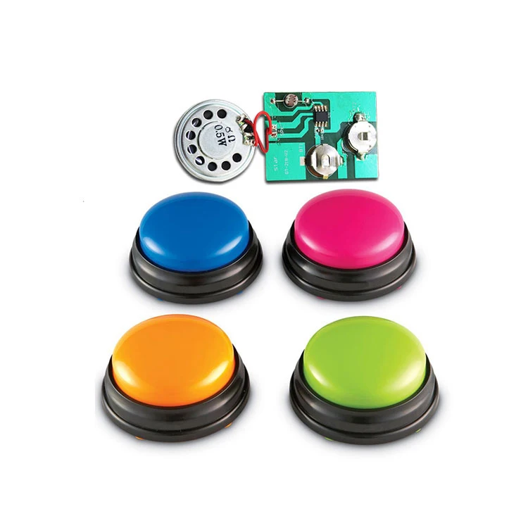 Custom Colorful Sound Button Answer Buzzer For Promotional Gifts - Buy ...