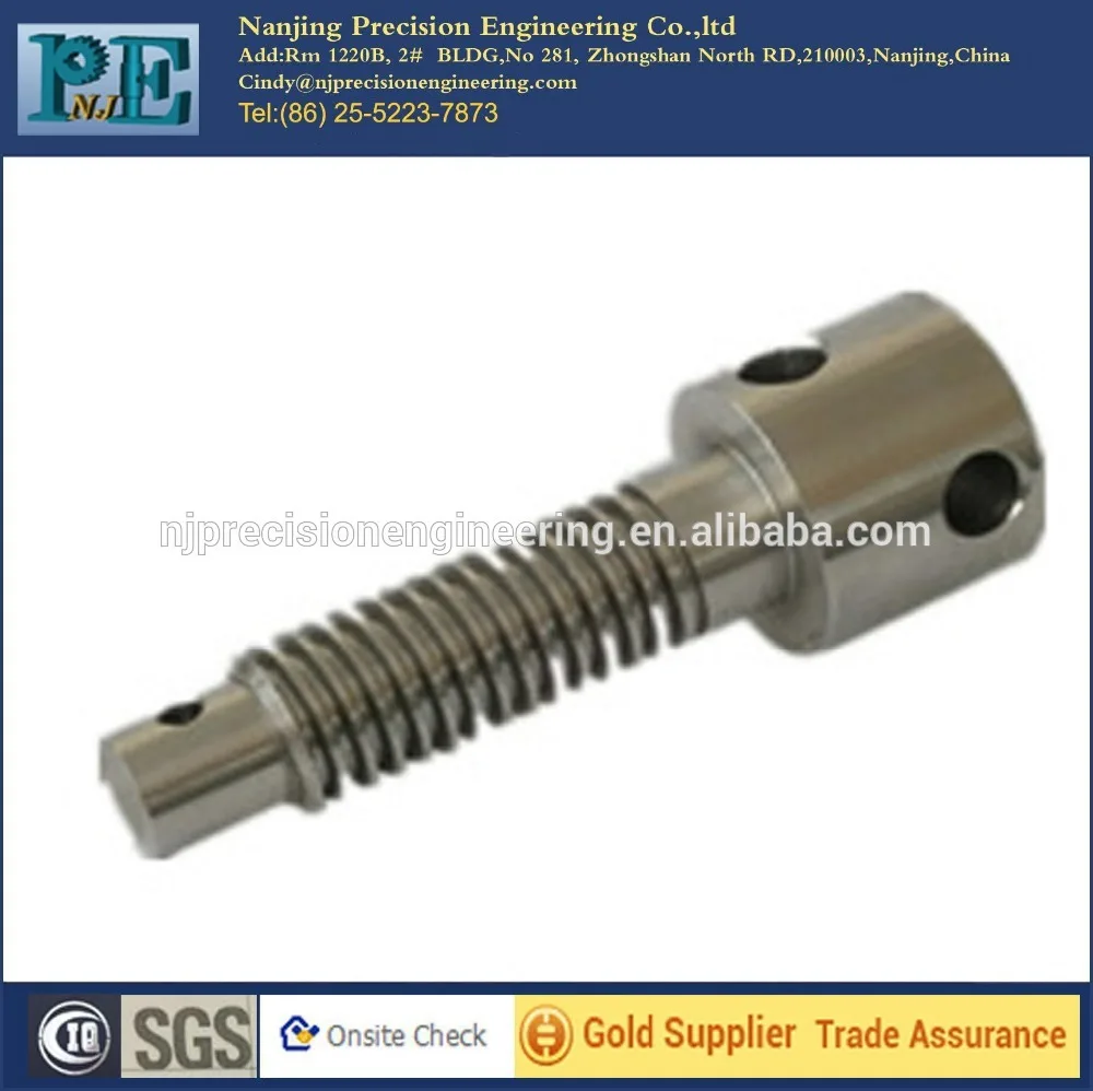 High Precision Cnc Machining Stainless Steel Lead Screw Buy Lead