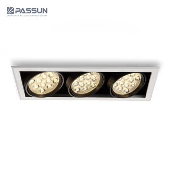 36w Warm White Led Spotlight 3 Heads Spot Light Moving Head Lights Recessed Product 36w Warm White Led Spotlight 3 Heads Spot Light Moving Head Lights Recessed Product