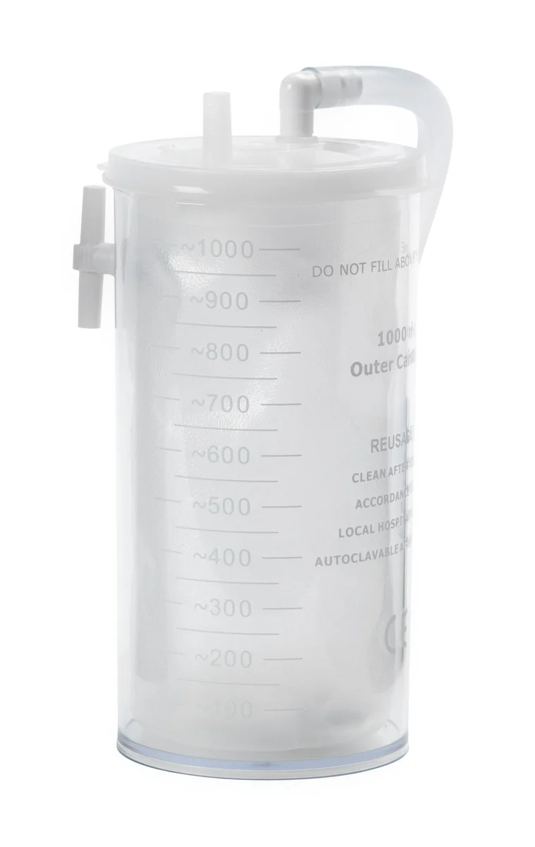 1000ML medical  disposable suction liner bag equipment with filter