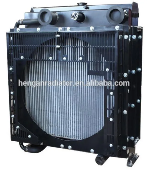 Qualified Heat Exchanger Genset Radiator For Diesel Engine 