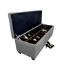 Fashion design Wooden Dividers to Create linen chest large Bedroom Bench shoe ottoman with storage stool seat furniture with lid