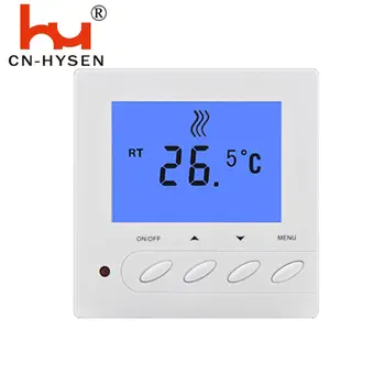 Hotel And Home Lcd Screen Room Electric Floor Heating Thermostat 16a View Electric Thermostat For Floor Heating Hysen Product Details From Xiamen