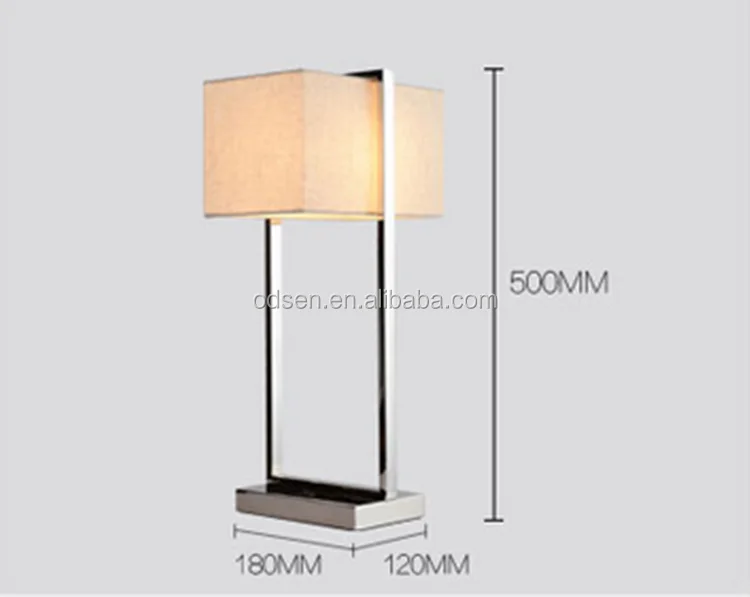 stainless steel bedside lamps