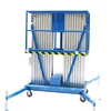 10 meter movable aluminium alloy single mast lift platform/Hydraulic one man lift