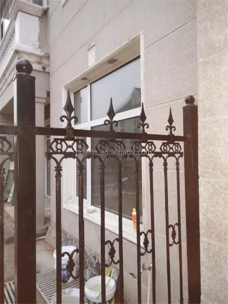 Ornamental Utilizado De Hierro Forjado Esgrima Para Venta/paneles De