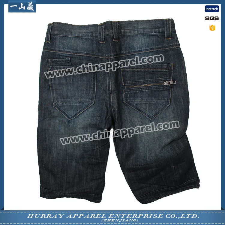 jeans half pant for man