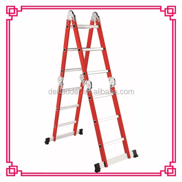 Deliladder 4x4 Aluminum Combination Step Extension Ladder As Seen On Tv