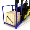 Foldable Steel Q 235 Medium Loading stacking rack steel stack rack