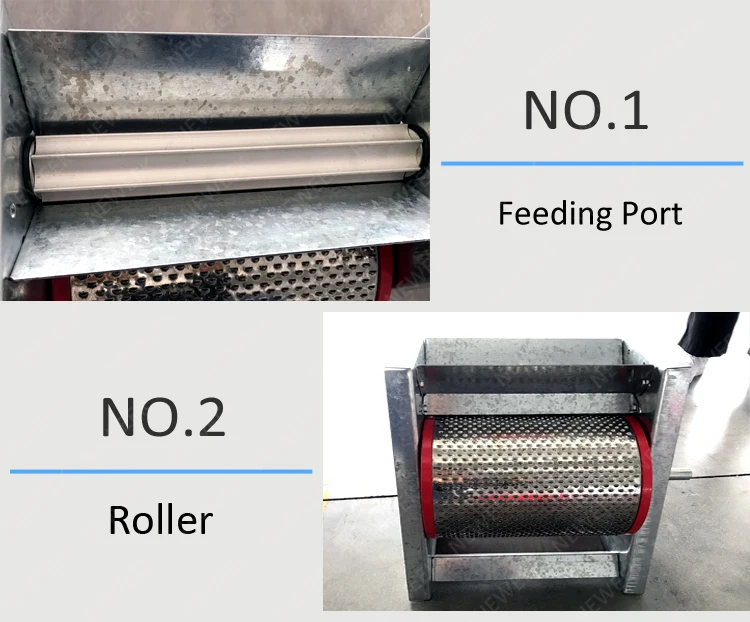 NEWEEK America market hand cacao peeling coffee bean pulper for sale